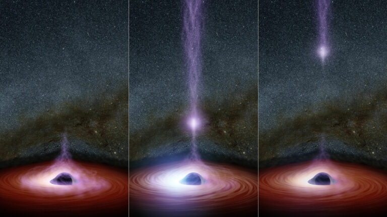 NASA – Saw Something Come Out Of A Black Hole For The First Time Ever…