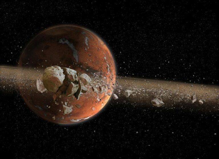 How Moon Dust Will Put a Ring Around Mars