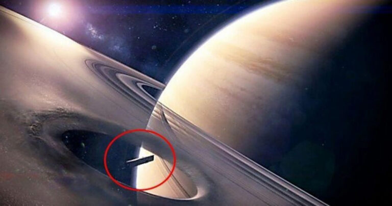 NASA researchers report: ‘There are massive extraterrestrial spaceships parked in Saturn’s rings’