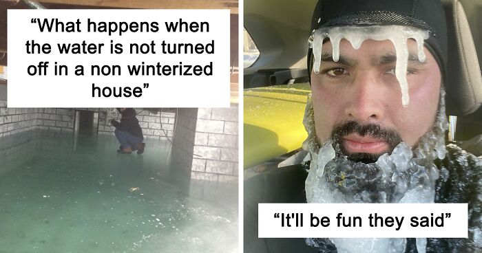 50 Of The Most Interesting Winter Pics That Showcase What True Cold Looks Like