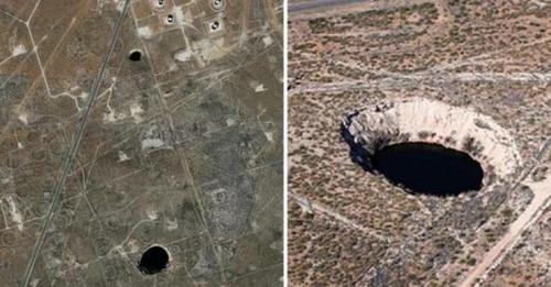 These Two Growing Massive Sinkholes in Texas Are Yearning to Unite, With Catastrophic Results