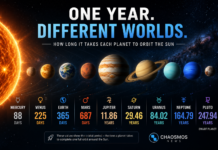 One Year on Earth, 165 Years on Neptune: How Time Changes Across the Solar System